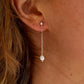 Pearl asymmetrical stud